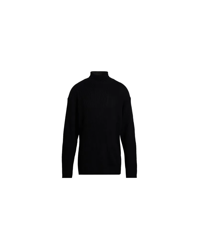 Yohji Yamamoto STRICKWAREN - Rollkragenpulloverauf YOOX.COM Schwarz