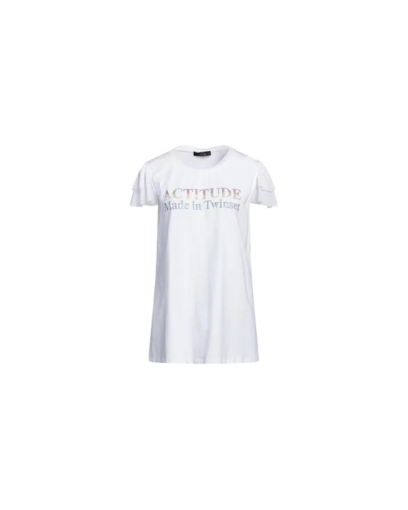Actitude by Twinset TOPS - T-shirtsauf YOOX.COM Weiß
