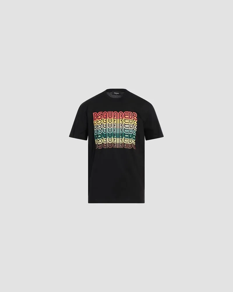 Dsquared2 TOPS - T-shirtsauf YOOX.COM Schwarz