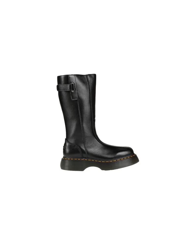 Dr.Martens BUZZ HI MILLED GLOSS - SCHUHE - Stiefelauf YOOX.COM Schwarz