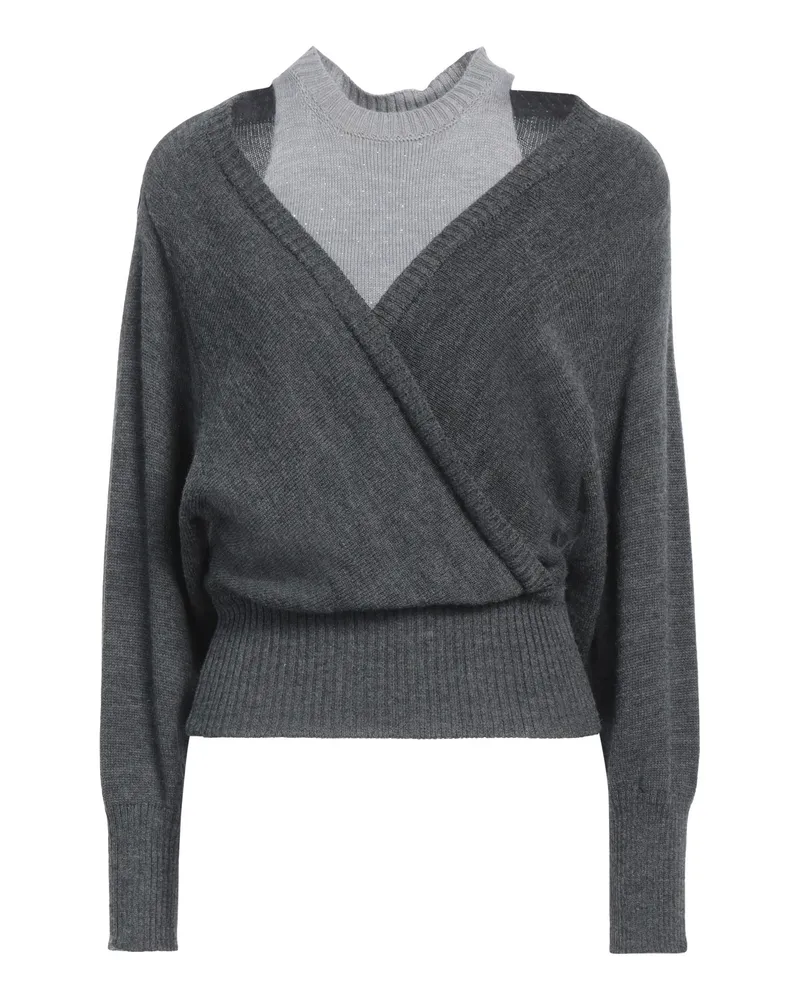 Simona Corsellini Pullover Grau