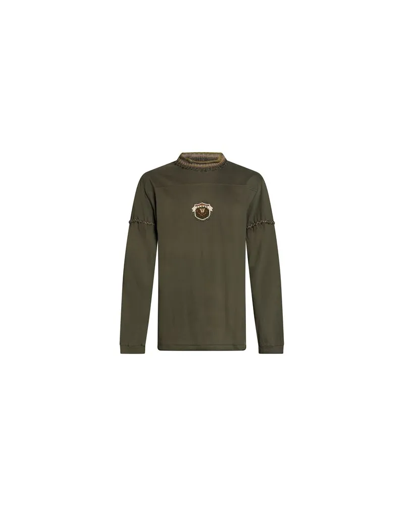 Roberto Cavalli TOPS - T-shirtsauf YOOX.COM Militärgrün