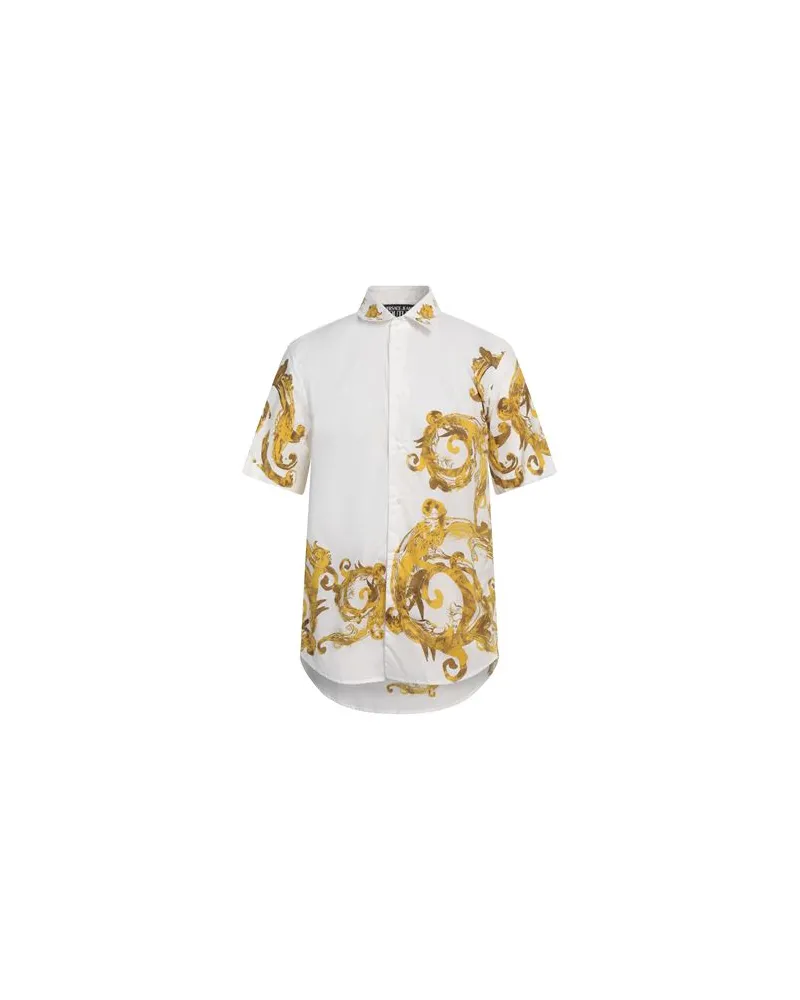 Versace Jeans TOPS - Hemdenauf YOOX.COM Weiß