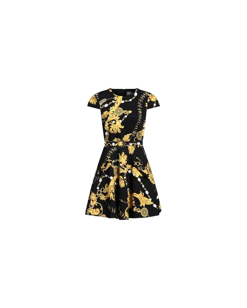Versace Jeans KLEIDER - Mini-Kleiderauf YOOX.COM Schwarz