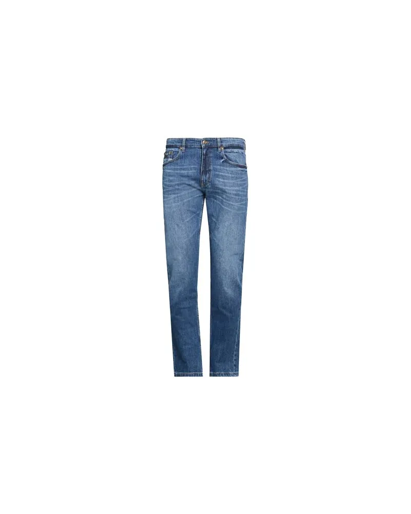 Versace Jeans HOSEN & RÖCKE - Jeanshosenauf YOOX.COM Blau