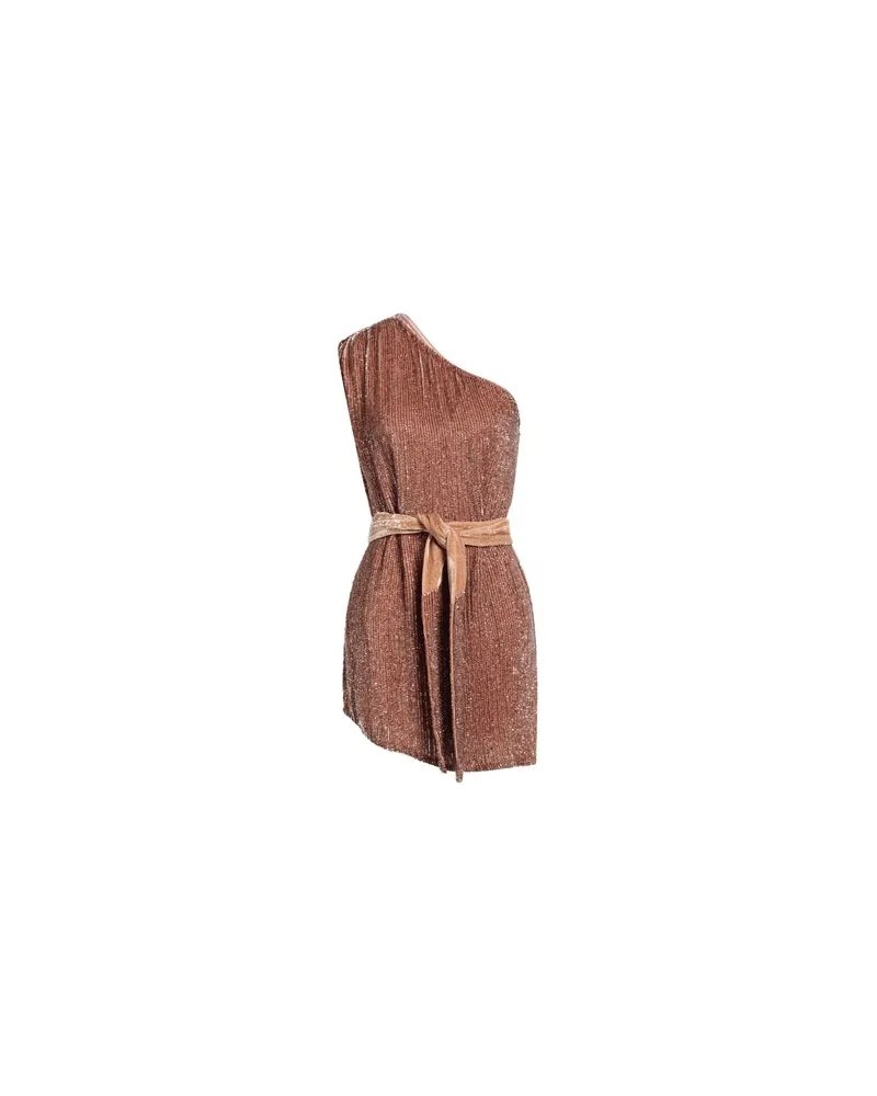 Retrofête KLEIDER - Mini-Kleiderauf YOOX.COM Bronze