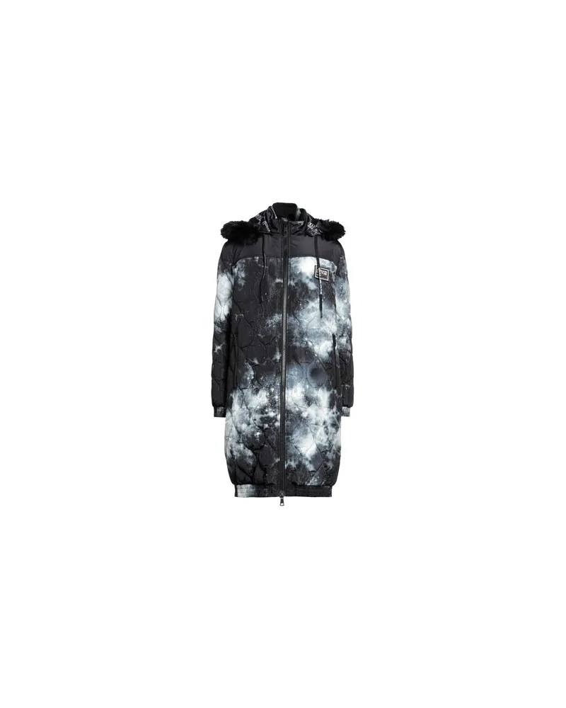 Versace Jeans JACKEN & MÄNTEL - Pufferjacken & Daunenjackenauf YOOX.COM Schwarz