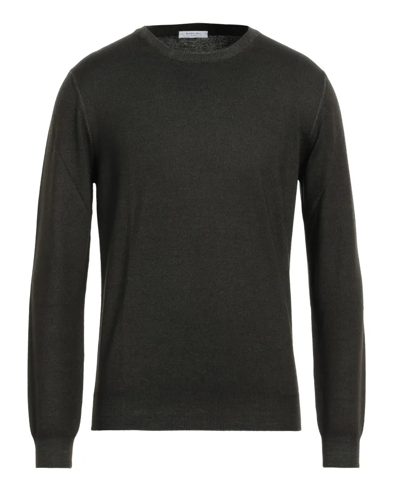 Boglioli Pullover Militärgrün