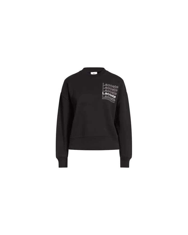 Lacoste L!VE TOPS - Sweatshirtsauf YOOX.COM Schwarz