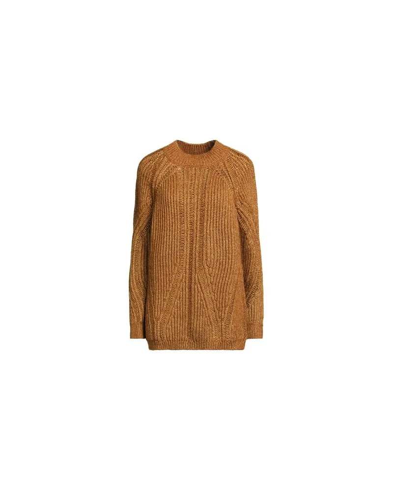 Alberta Ferretti STRICKWAREN - Pulloverauf YOOX.COM Lederfarben