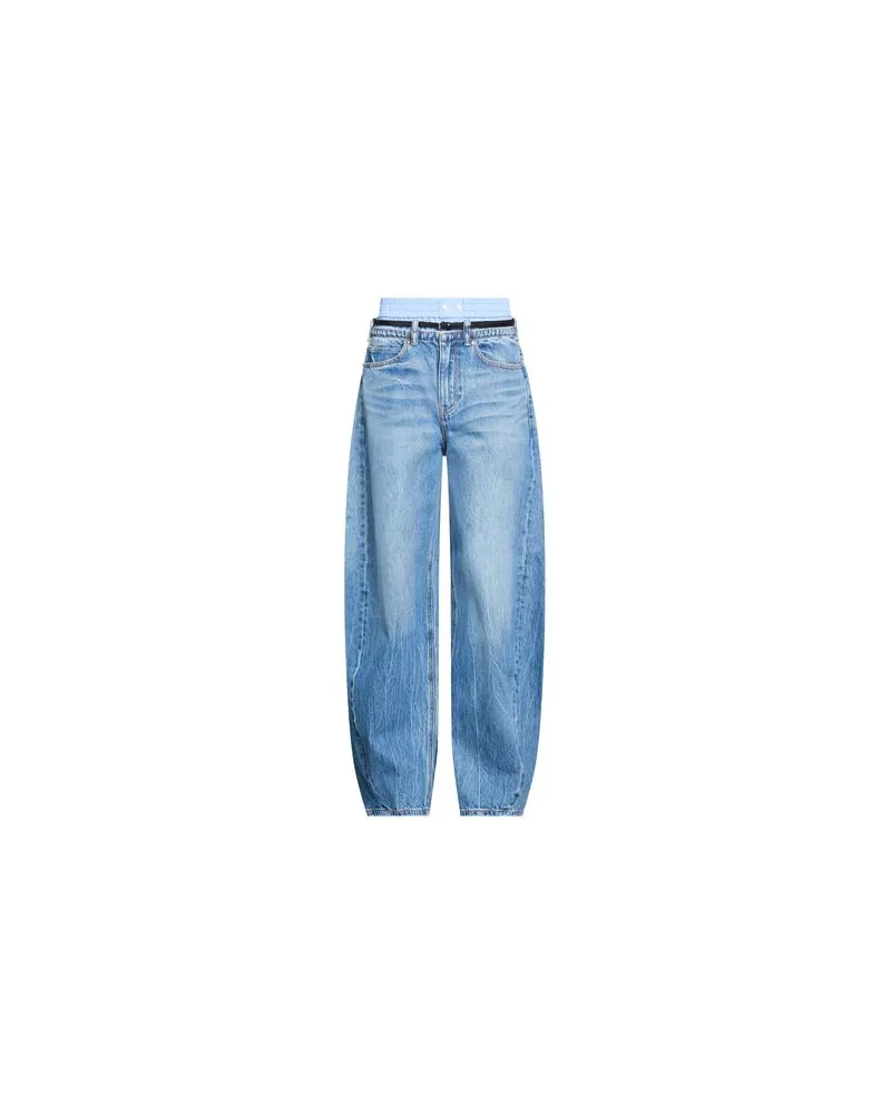 Alexander Wang HOSEN & RÖCKE - Jeanshosenauf YOOX.COM Blau