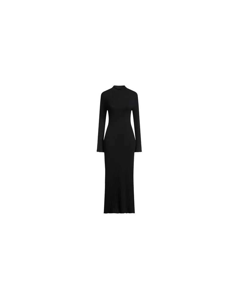 Majestic KLEIDER - Maxi-Kleiderauf YOOX.COM Schwarz