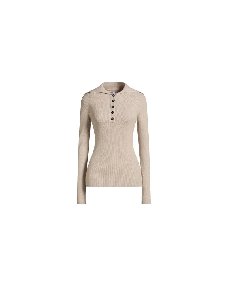 Brunello Cucinelli STRICKWAREN - Pulloverauf YOOX.COM Beige