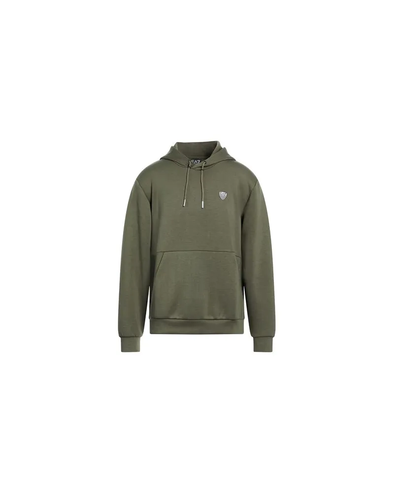 EA7 TOPS - Sweatshirtsauf YOOX.COM Militärgrün