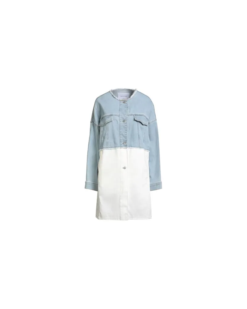 Fabiana Filippi JACKEN & MÄNTEL - Jeansjacken/Mäntelauf YOOX.COM Blau