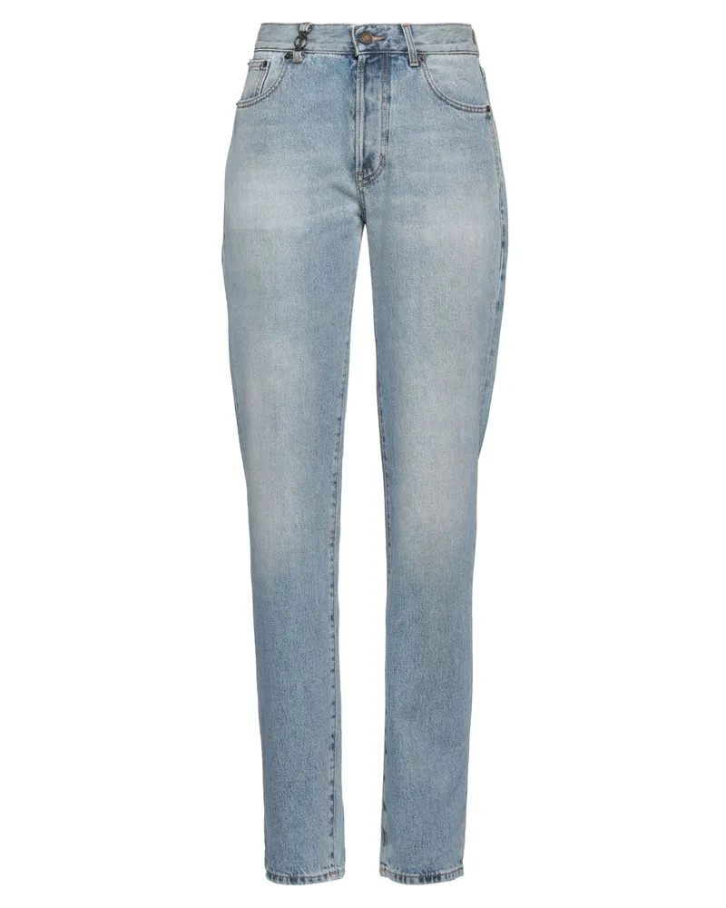 Saint Laurent Jeanshose Blau