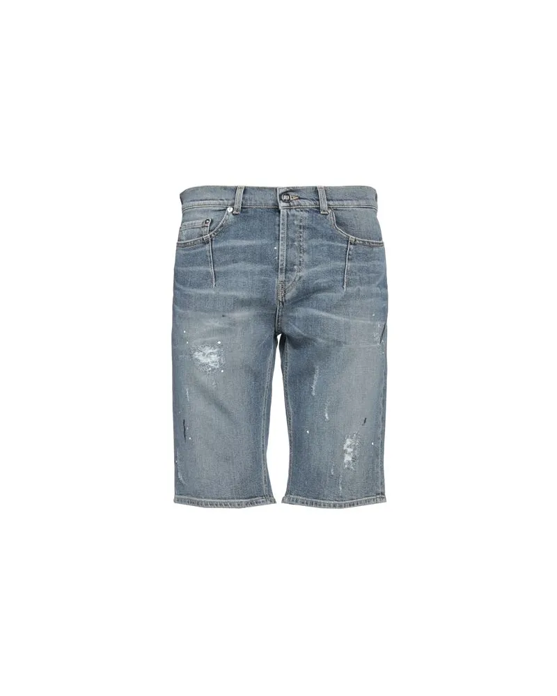 Les Hommes HOSEN & RÖCKE - Jeansshortsauf YOOX.COM Blau