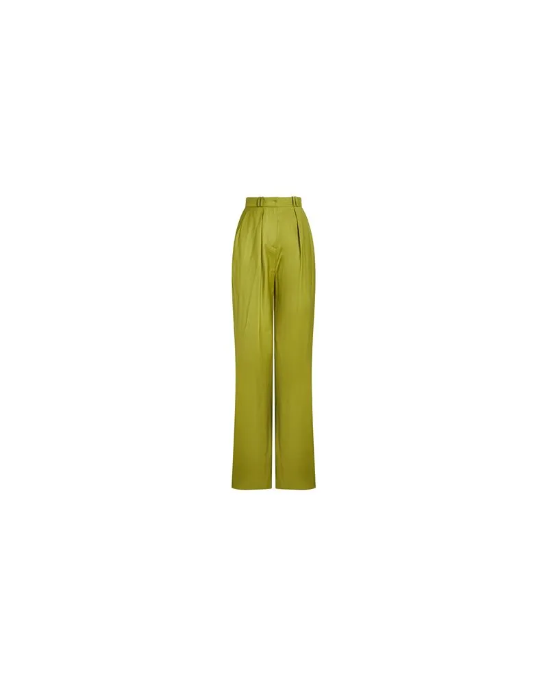 Elisabetta Franchi HOSEN & RÖCKE - Hosenauf YOOX.COM Limettengrün