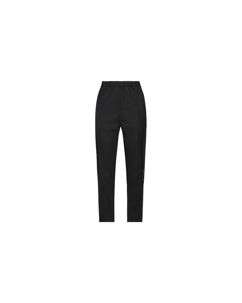 TELA HOSEN & RÖCKE - Hosenauf YOOX.COM Schwarz