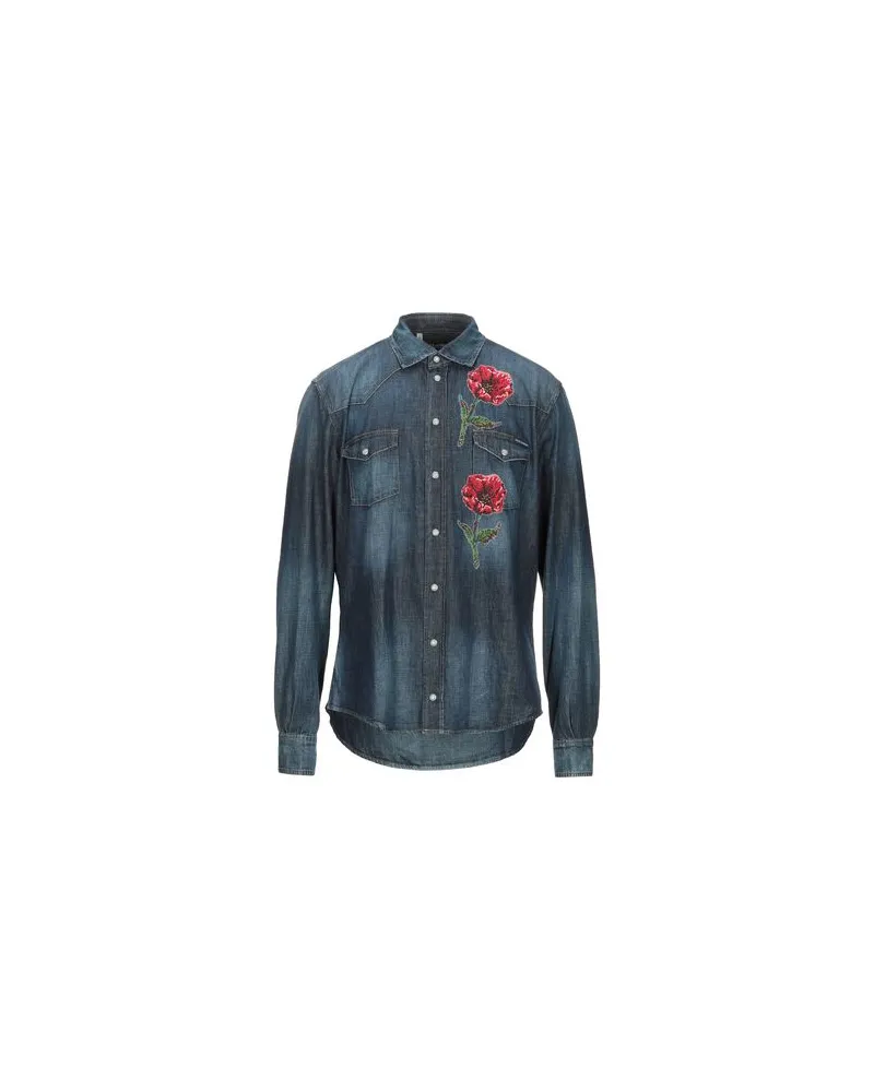 Dolce & Gabbana TOPS - Jeanshemdenauf YOOX.COM Blau