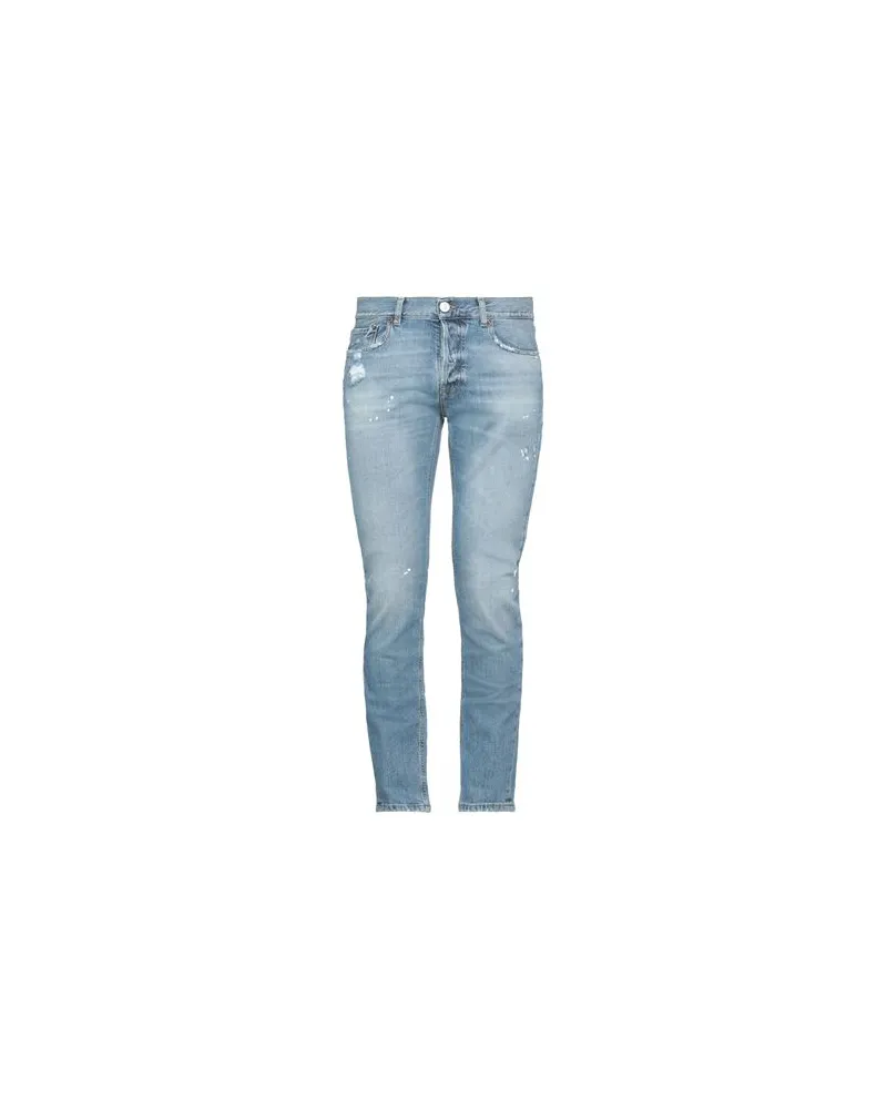 PMDS PREMIUM MOOD DENIM SUPERIOR HOSEN & RÖCKE - Jeanshosenauf YOOX.COM Blau