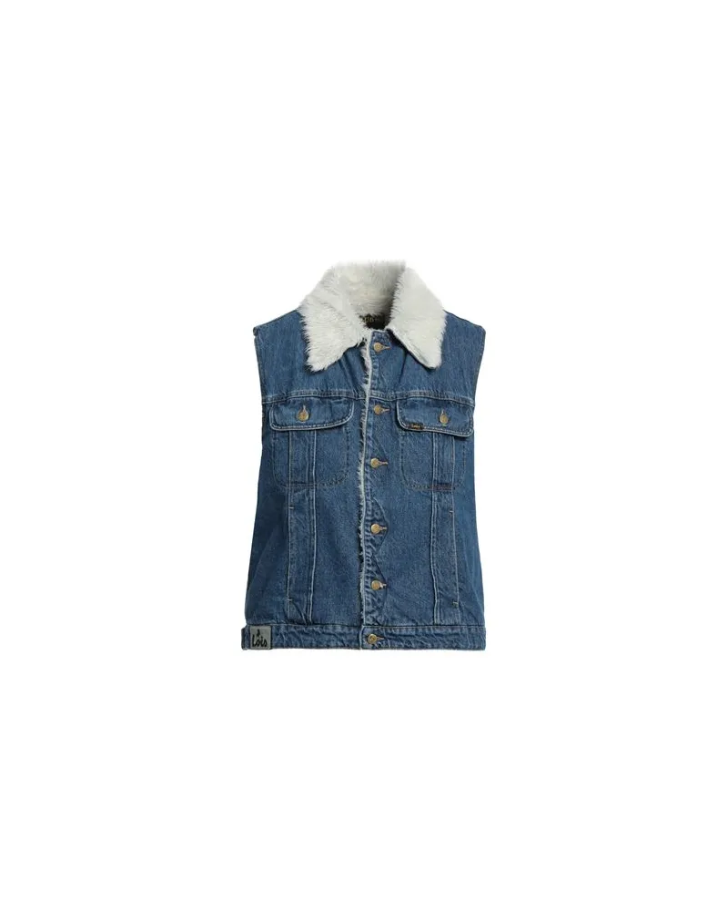 Lois JACKEN & MÄNTEL - Jeansjacken/Mäntelauf YOOX.COM Blau