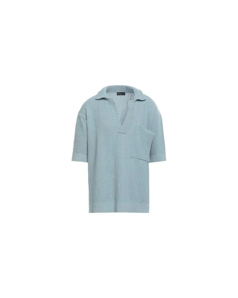 Roberto Collina STRICKWAREN - Pulloverauf YOOX.COM Hellblau