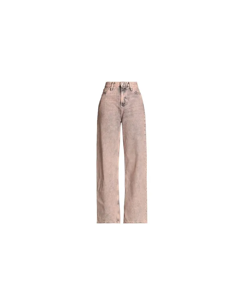 Calvin Klein HOSEN & RÖCKE - Jeanshosenauf YOOX.COM Hellrosa
