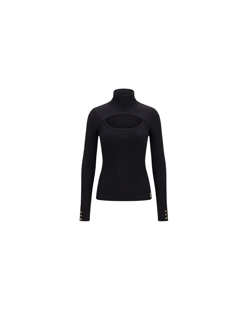 Just Cavalli STRICKWAREN - Rollkragenpulloverauf YOOX.COM Schwarz