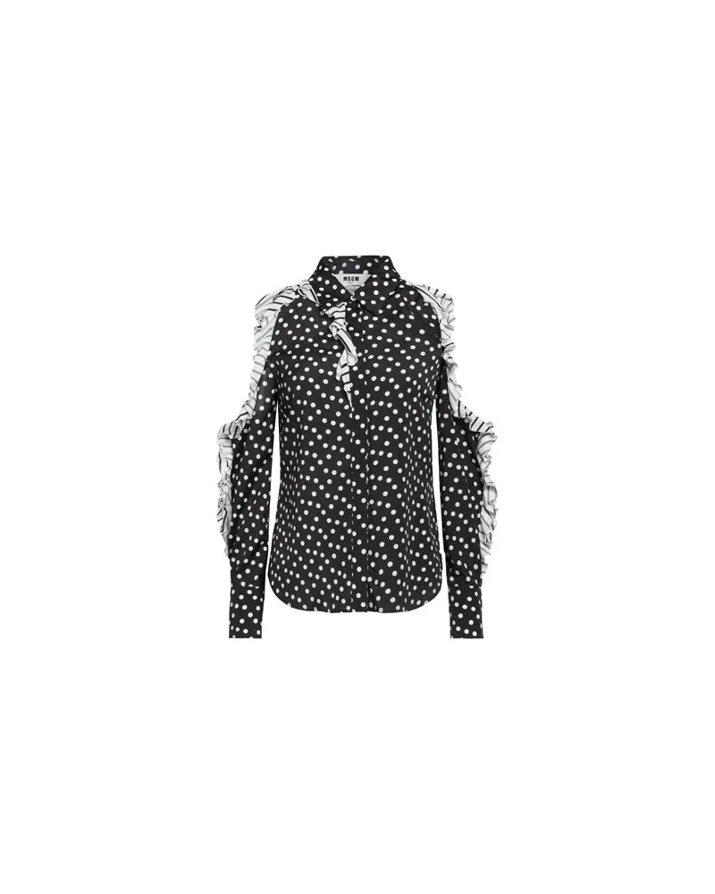 MSGM TOPS - Hemdenauf YOOX.COM Schwarz