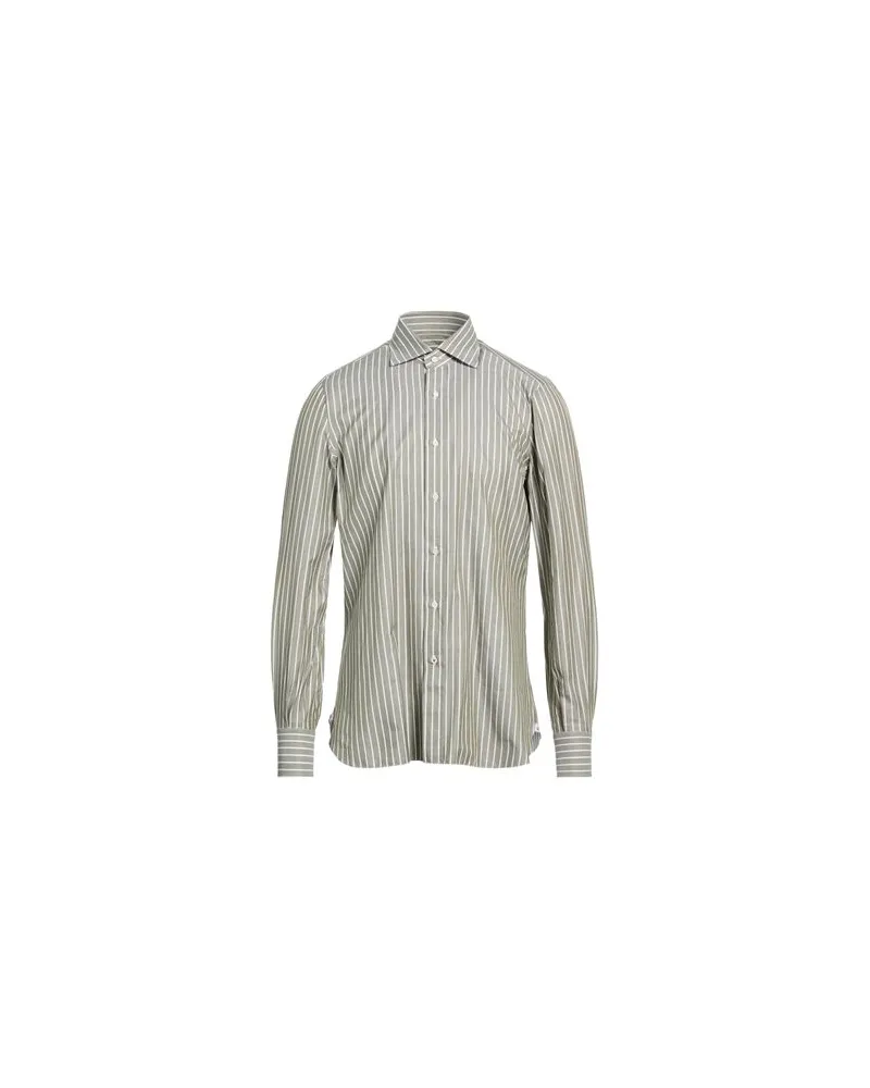 Isaia TOPS - Hemdenauf YOOX.COM Militärgrün