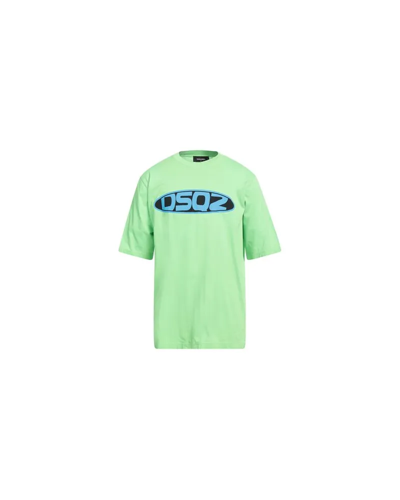 Dsquared2 TOPS - T-shirtsauf YOOX.COM Limettengrün