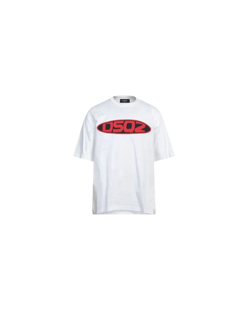 Dsquared2 TOPS - T-shirtsauf YOOX.COM Weiß