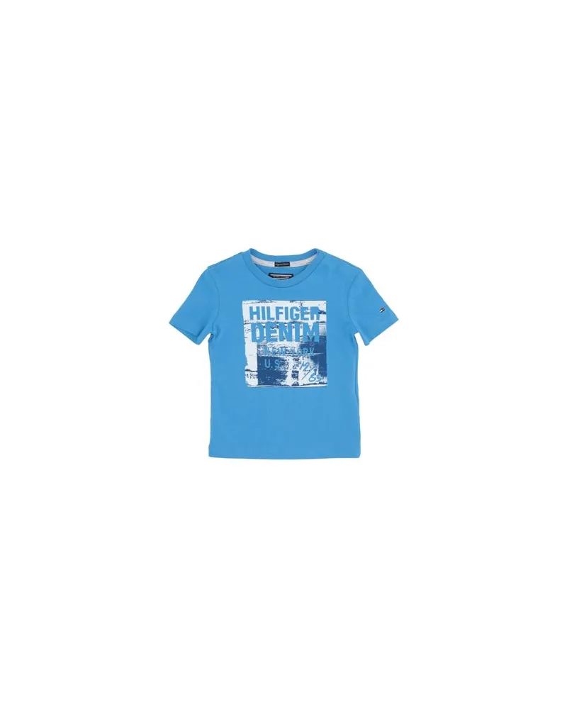 Tommy Hilfiger TOPS - T-shirtsauf YOOX.COM Azurblau