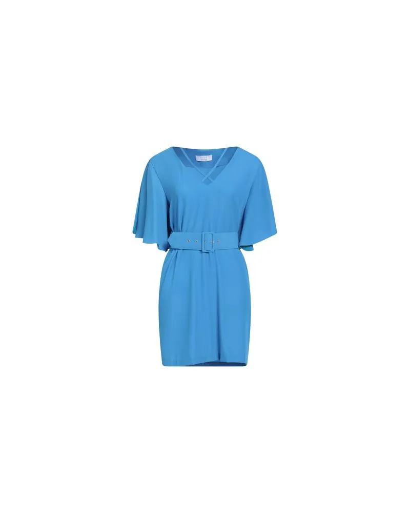 Kaos KLEIDER - Mini-Kleiderauf YOOX.COM Azurblau