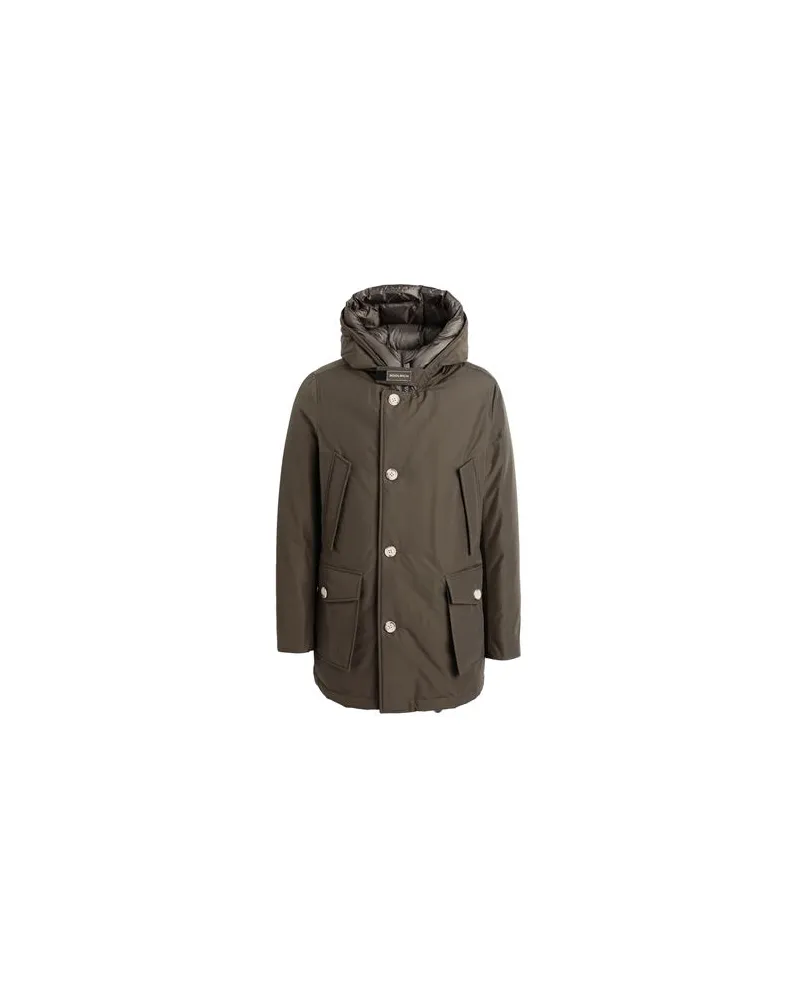 Woolrich ARCTIC PARKA  - JACKEN & MÄNTEL - Pufferjacken & Daunenjackenauf YOOX.COM Militärgrün