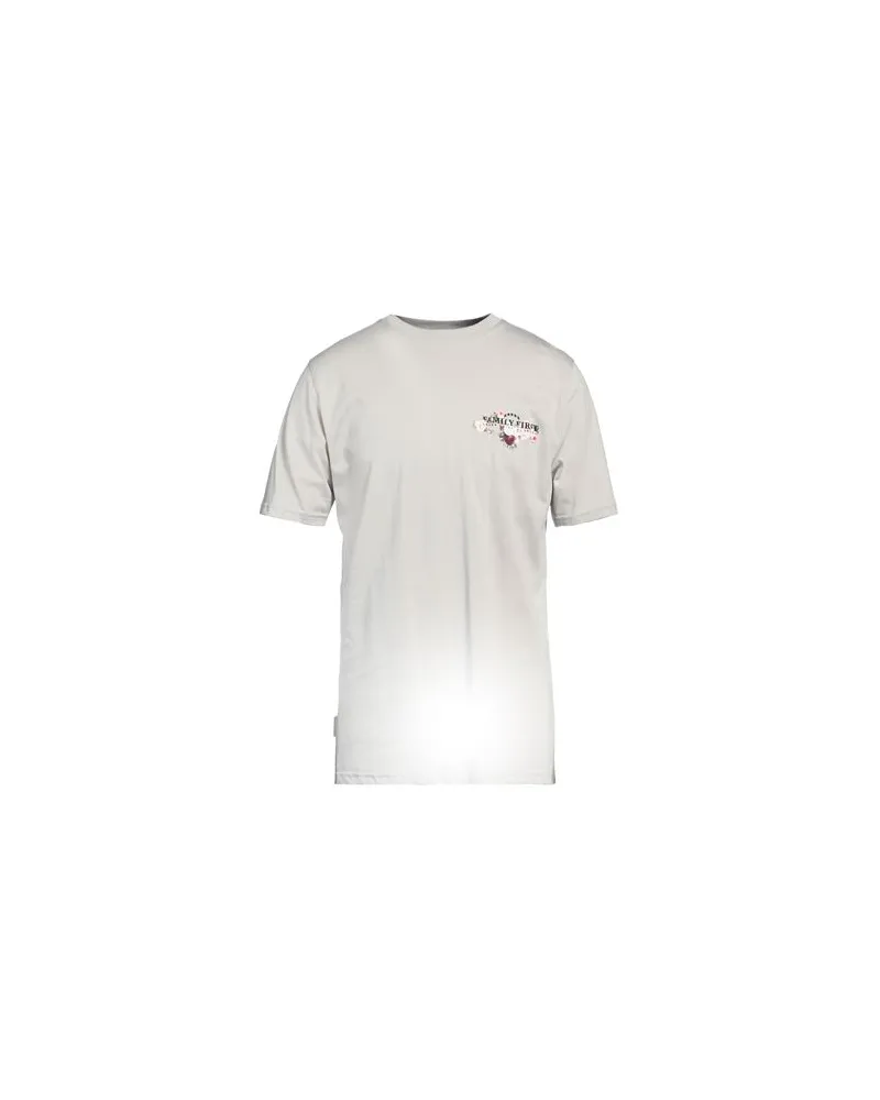 Family First TOPS - T-shirtsauf YOOX.COM Hellgrau