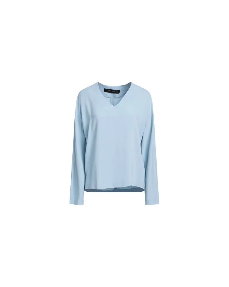 Federica Tosi TOPS - Topsauf YOOX.COM Himmelblau