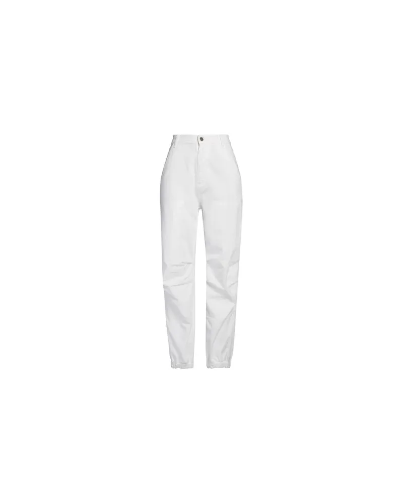 Dondup HOSEN & RÖCKE - Hosenauf YOOX.COM Weiß