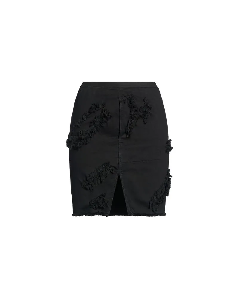 DRKSHDW by Rick Owens HOSEN & RÖCKE - Jeansröckeauf YOOX.COM Schwarz