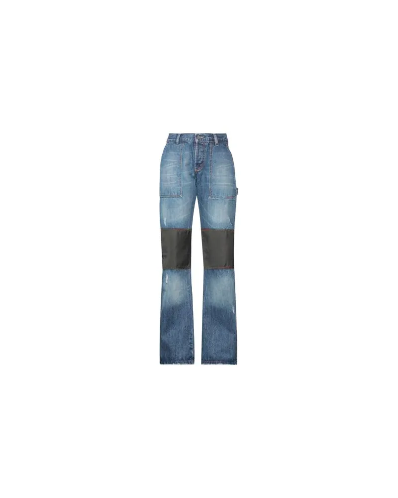 (di)vision HOSEN & RÖCKE - Jeanshosenauf YOOX.COM Blau