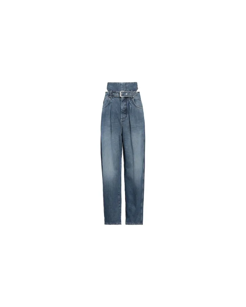 SSHEENA HOSEN & RÖCKE - Jeanshosenauf YOOX.COM Blau