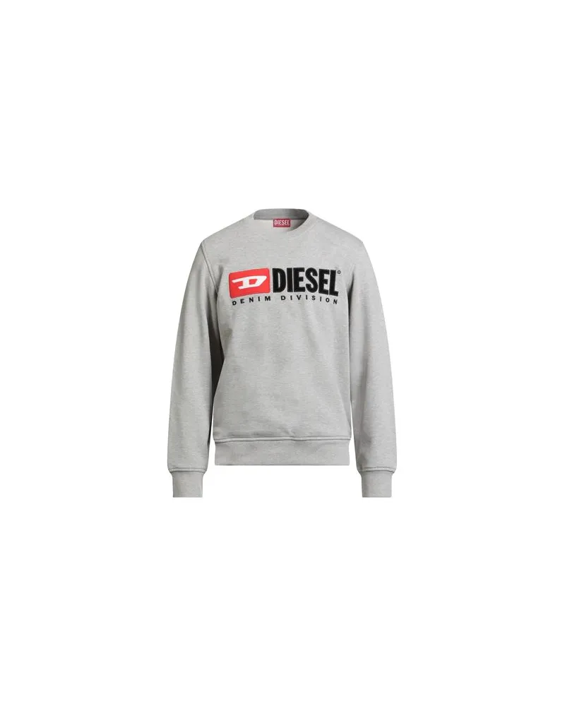 Diesel TOPS - Sweatshirtsauf YOOX.COM Hellgrau