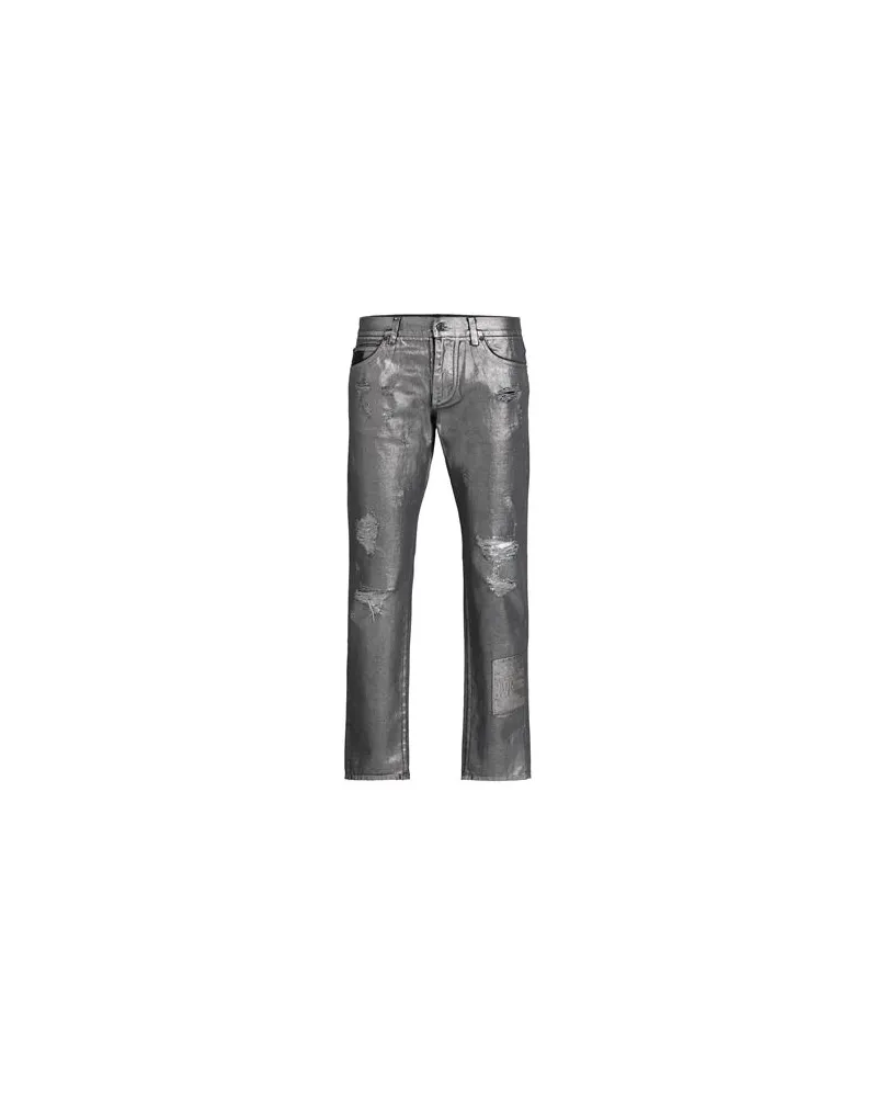 Dolce & Gabbana HOSEN & RÖCKE - Jeanshosenauf YOOX.COM Grau