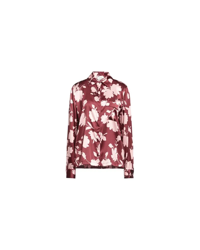 P.A.R.O.S.H. P.A.R.O H. - TOPS - Hemdenauf YOOX.COM Ziegelrot