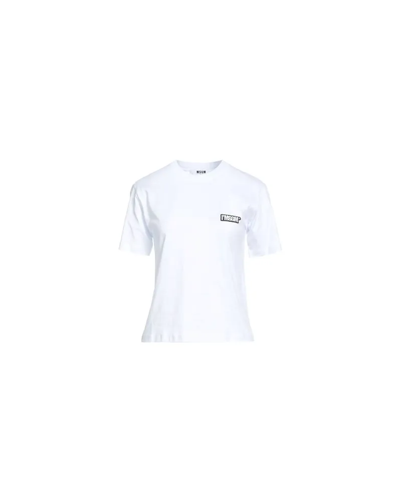 MSGM TOPS - T-shirtsauf YOOX.COM Weiß