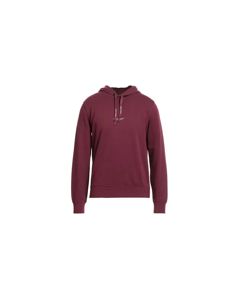 Armani Exchange TOPS - Sweatshirtsauf YOOX.COM Bordeaux