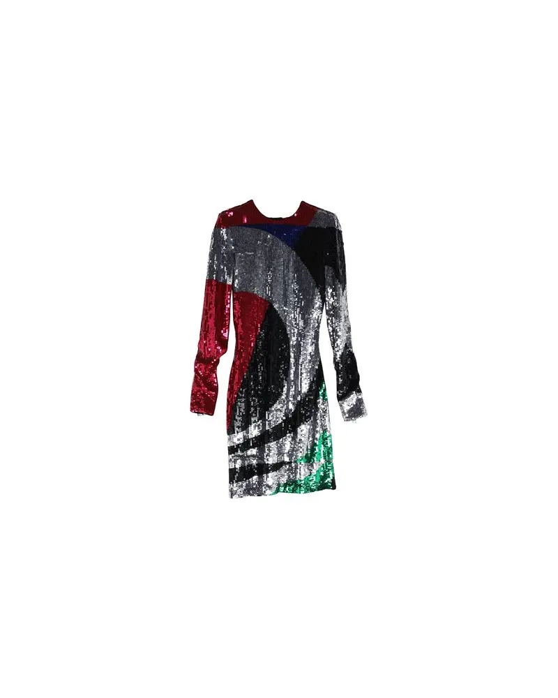 Balmain KLEIDER - Mini-Kleiderauf YOOX.COM Silber