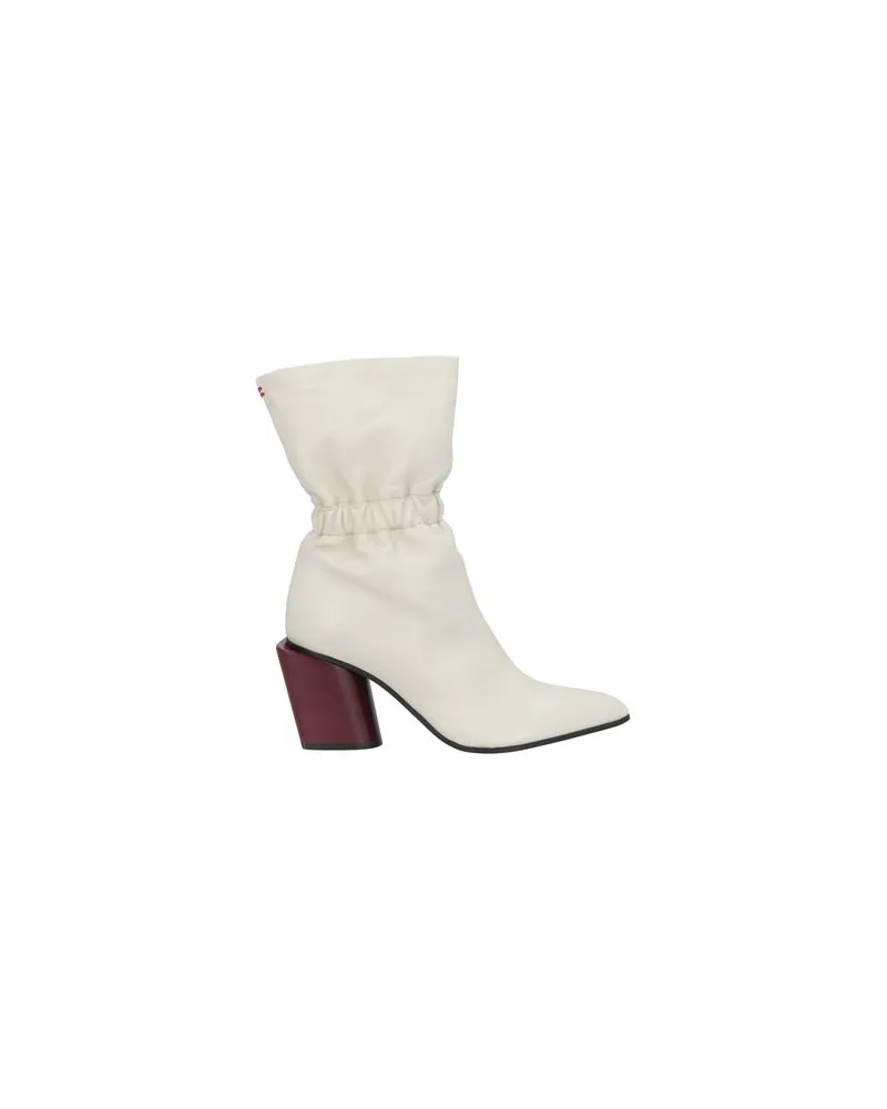 HALMANERA SCHUHE - Stiefelettenauf YOOX.COM Cremeweiß