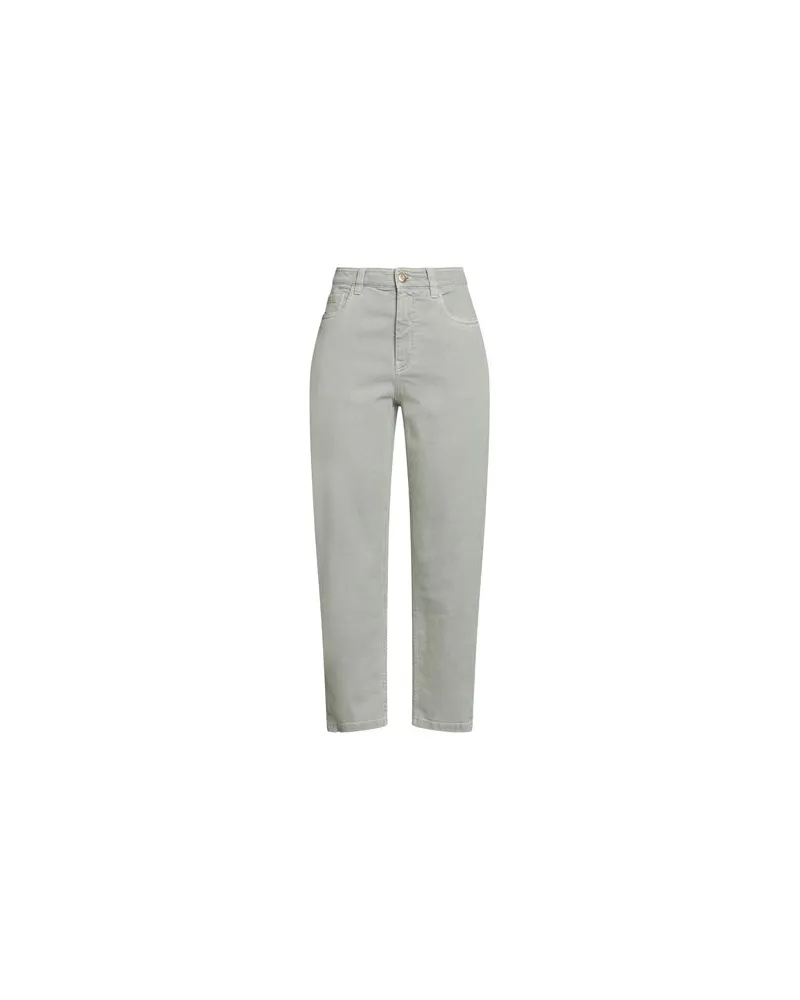 Brunello Cucinelli HOSEN & RÖCKE - Hosenauf YOOX.COM Salbeigrün